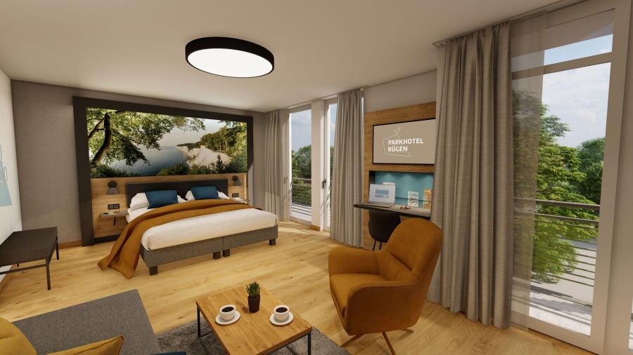 NEU: Doppelzimmer Premium Komfort Plus